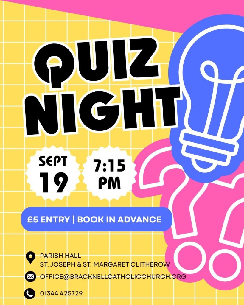 Quiz Night Sept 2026