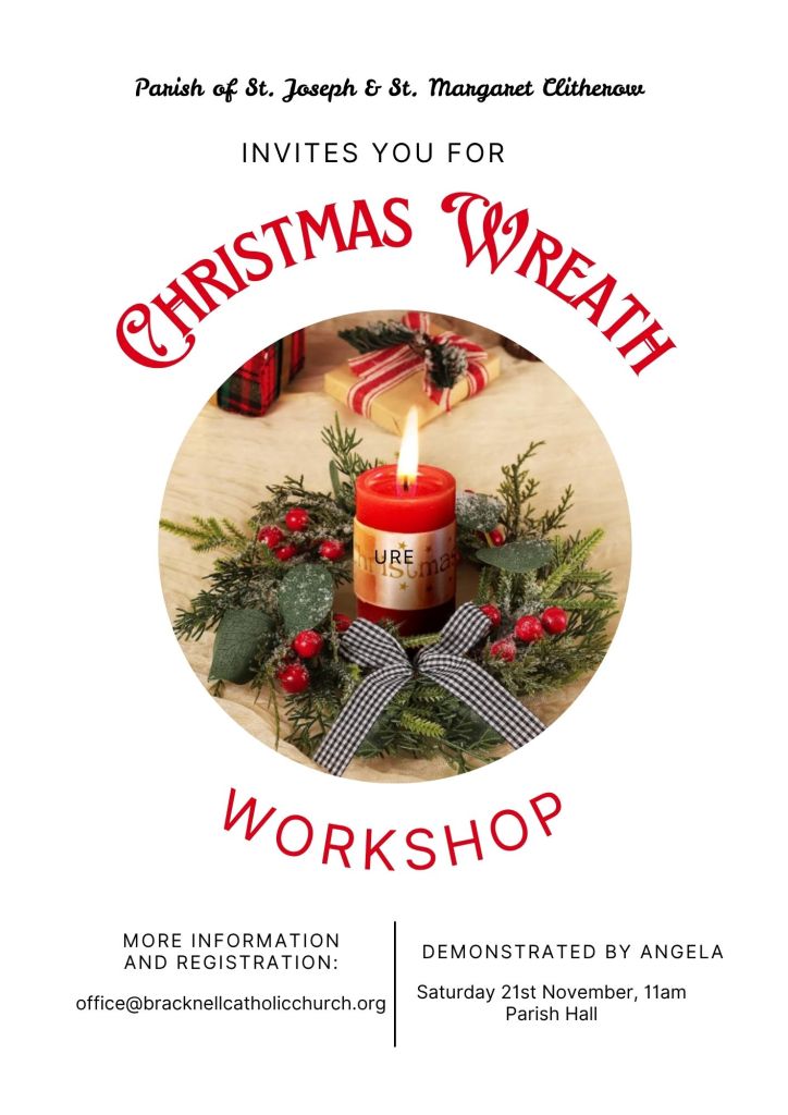 Christmas Wreath Workshop 2026